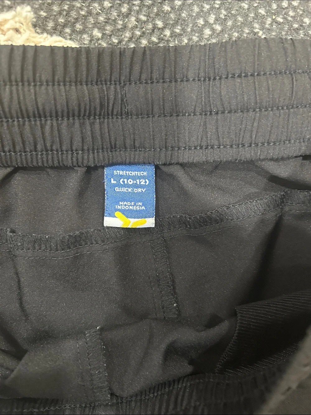 Old Navy Black Elastic-Waist Kids Shorts